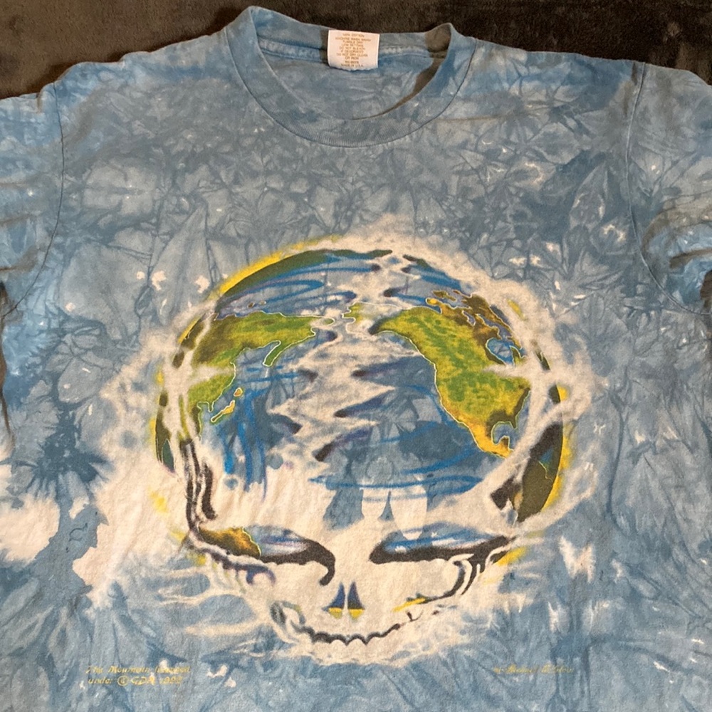 Grateful Dead concert tee tie dye